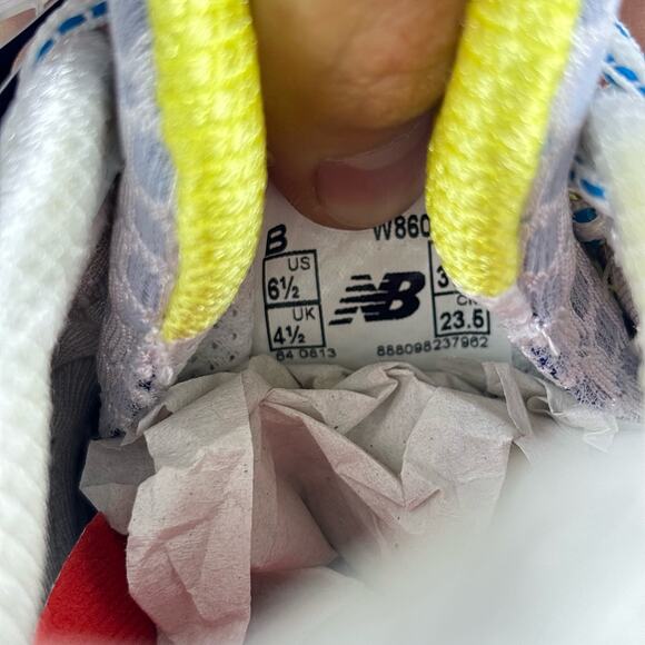 Y2K Deadstock New Balance 860 V4 retro running shoes womens 6.5 - Picture 7 of 8